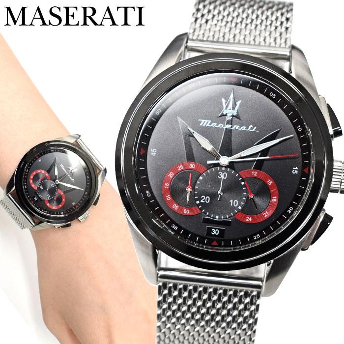 【公式正規品】マセラティ(Maserati)Traguardo【極美品】 Maserati（マセラティ） SALE！ メンズ 腕時計 ビジネス 高級感