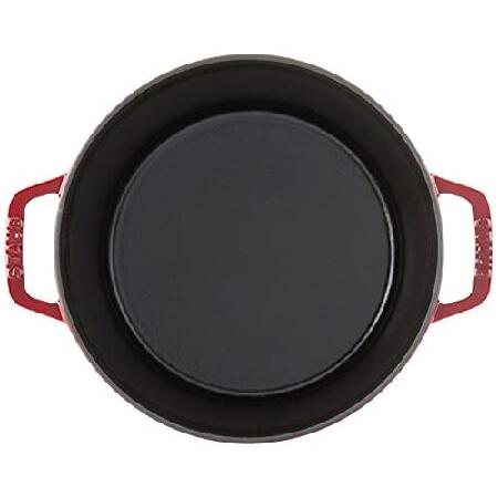 動作確認 特別価格Staub ストウブ 鋳鉄製 ダッチオーブン 5クォート トールココット フランス製 5~6人前 チェリー並行輸入 【YWU9114071999】(32877円)