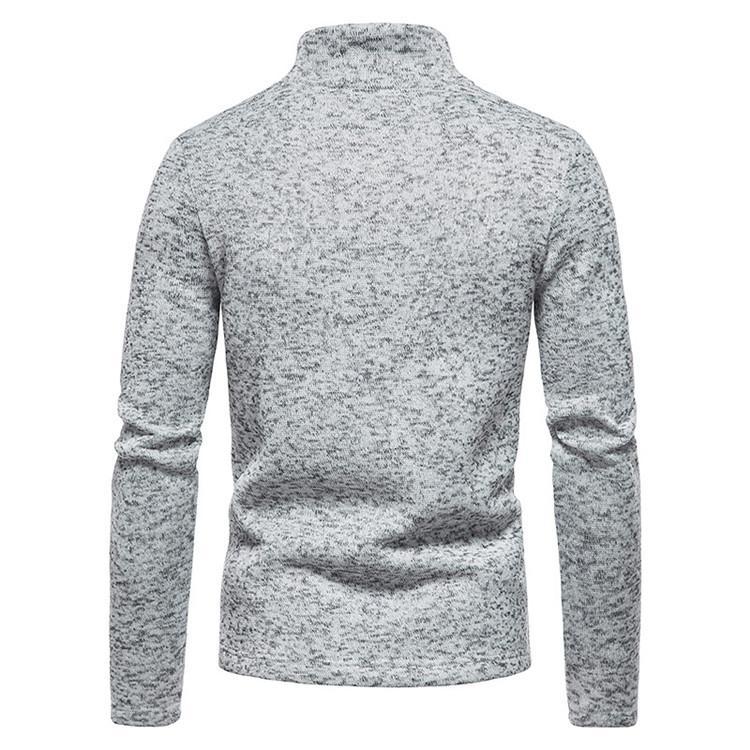 メンズスウェット切替トレーナーハーフハイネックおしゃれ Luvourdays｜ハーフ ジップ HALF ZIP プルオーバー スウェット