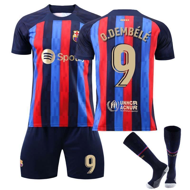 バルサホーム 2022 サッカーウェア 上下セット サッカーレプリカ バルサホーム 2022 サッカーウェア 上下セット サッカーレプリカ