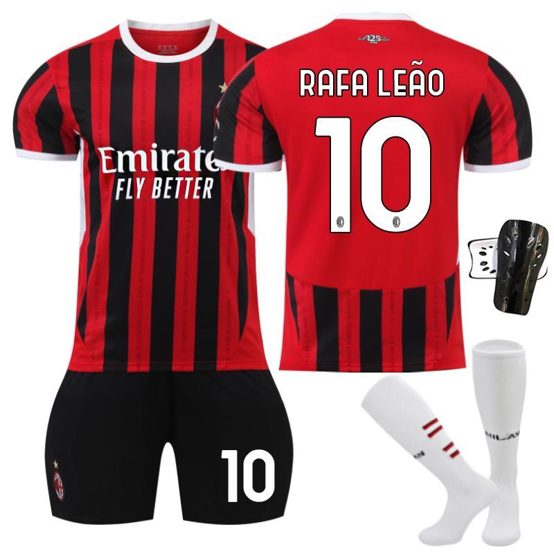 新ACミランユニホーム サッカーウェア 2024/2025年 大人用、子供 新ACミランユニホーム サッカーウェア 2024/2025年 大人用、子供
