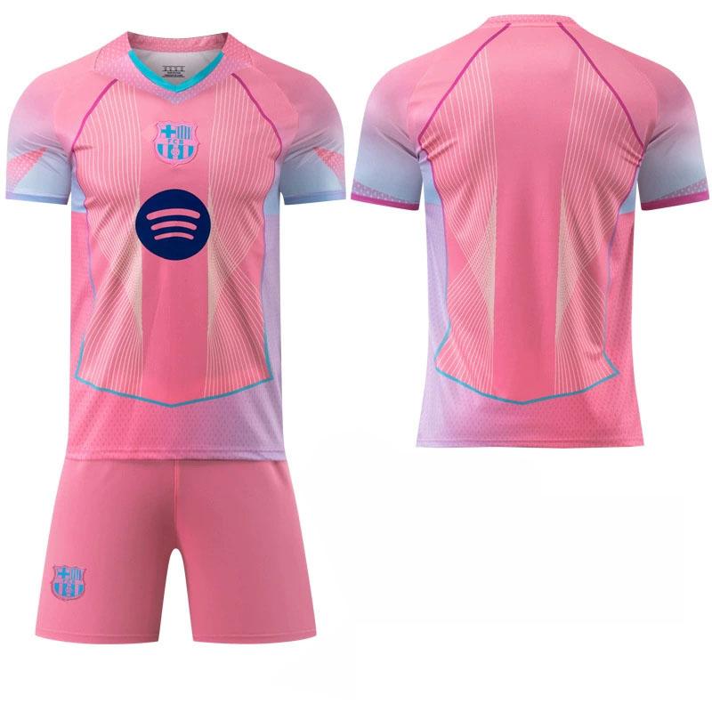 バルセロナ ピンク(2025 スペシャル)M 2025-26シーズン バルセロナ 特別記念版 ピンク サッカーシャツ