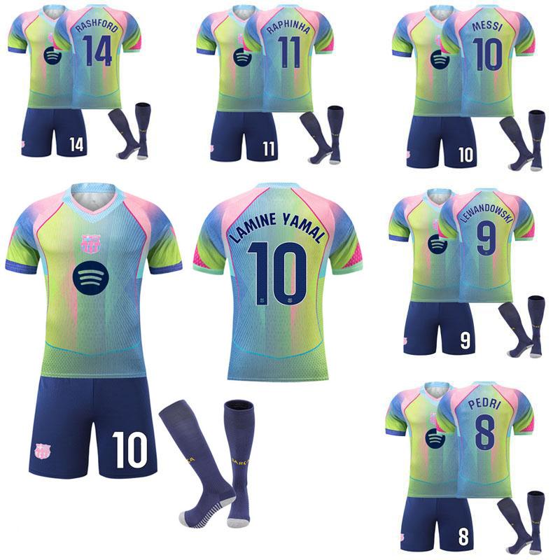 2526バルサホーム8番ペドロユニホーム FCバルセロナ 25-26 ホーム 長袖 ユニフォーム No.8 ペドリ + ラ