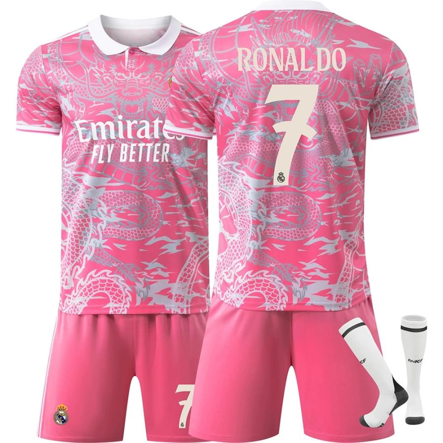 2526シーズン レアルマドリード ドラゴン柄サッカーユニフォーム 2526シーズン レアルマドリード ドラゴン柄サッカーユニフォーム