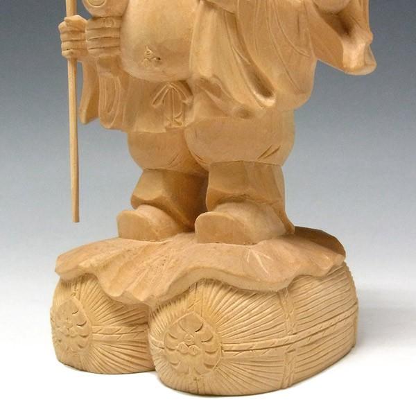 三面大黒天像 高さ16cm 柘植製 木彫り 仏像 : 仏像と縁起物の専門店 龍