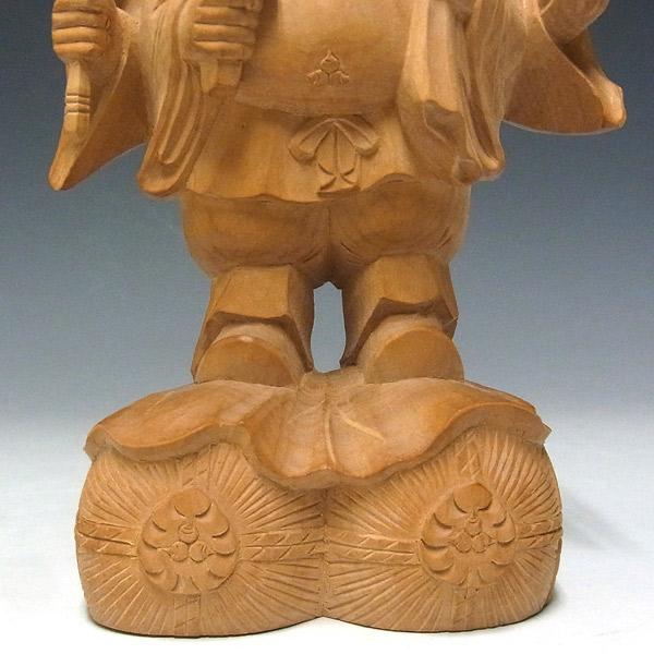 三面大黒天 立像 高さ16cm 柘植製 木彫り 仏像 : 仏像と縁起物の専門店