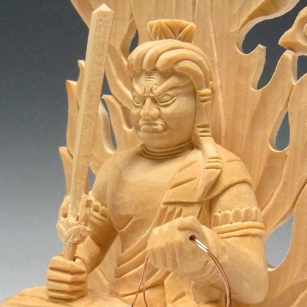 五大明王 高さ20cm 桧製 木彫り 仏像 : 仏像と縁起物の専門店 龍祥本舗