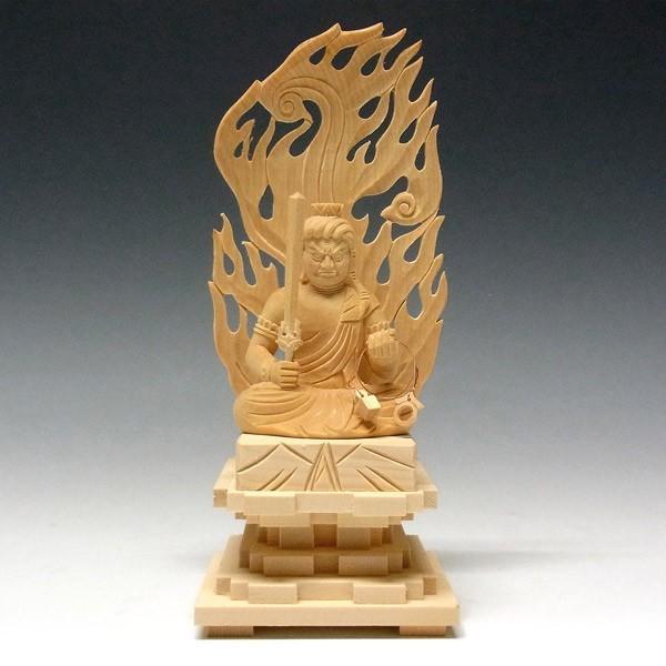 五大明王 高さ20cm 桧製 木彫り 仏像 : 仏像と縁起物の専門店 龍祥本舗