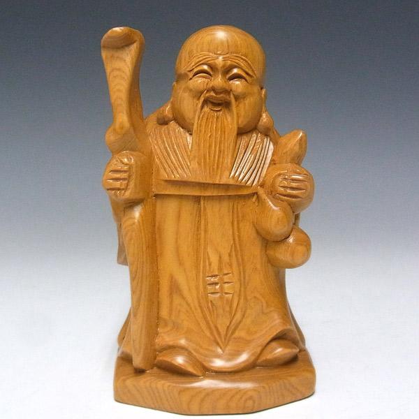 木彫り 七福神 台付きセット 置物 桧製 : 仏像と縁起物の専門店 木彫り 七福神 台付きセット 置物 桧製 : 仏像と縁起物の専門店