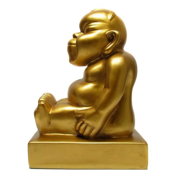ビリケンの置物 45cm 開運 縁起物 ビリケンさん : 仏像と縁起物 ビリケンの置物 45cm 開運 縁起物 ビリケンさん : 仏像と縁起物