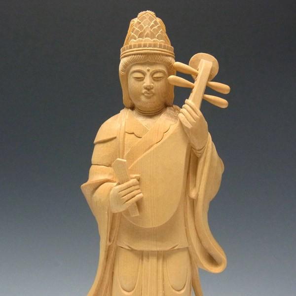 立像 高さ31cm 桧製 木彫り 仏像 【道元】
