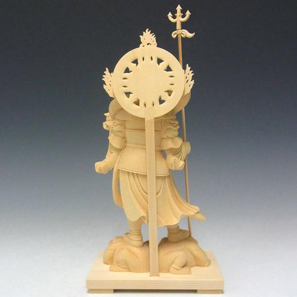 毘沙門天 高さ25cm 桧製 木彫り 仏像 : 仏像と縁起物の専門店 龍 毘沙門天 高さ25cm 桧製 木彫り 仏像 : 仏像と縁起物の専門店 龍