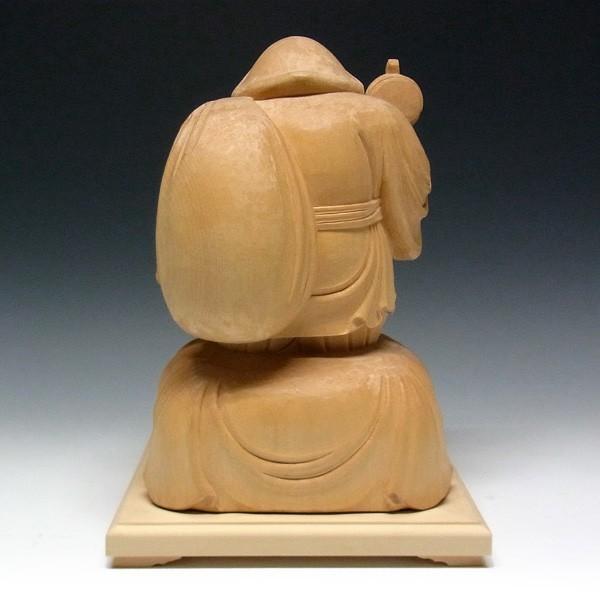 大黒天像 高さ33cm 桧製 木彫り 仏像 : 仏像と縁起物の専門店 龍祥本舗