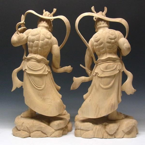 仁王像 金剛力士像 高さ66cm 楠製 木彫り 仏像 : 仏像と縁起物の専門店