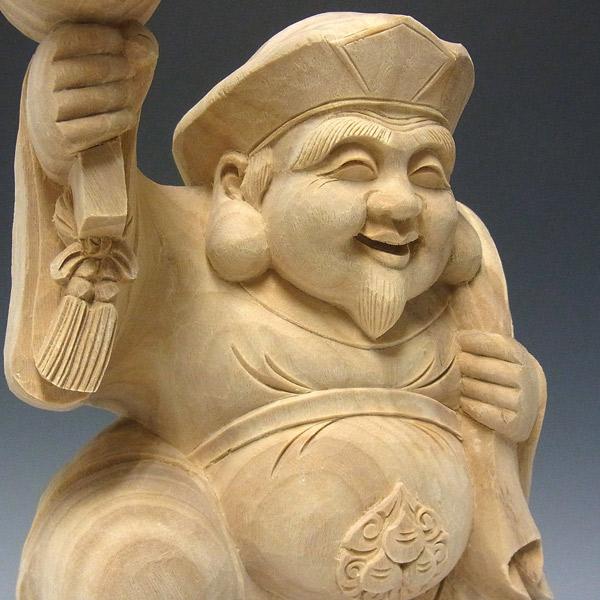 木彫り 大黒天 高さ31cm 楠製 置物 : 仏像と縁起物の専門店 龍祥 木彫り 大黒天 高さ31cm 楠製 置物 : 仏像と縁起物の専門店 龍祥