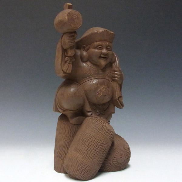 時代　古銅　大黒天　置物　高さ約2.5㎝　約47g 骨董 大黒天 置物 縁起物 時代 古銅 大黒天 置物 高さ約2.5㎝ 約47g 骨董 大黒天 置物 縁起物