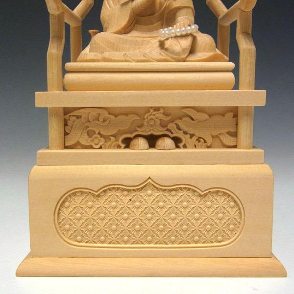 弘法大師 高さ16cm 桧製 木彫り 仏像 : 仏像と縁起物の専門店 龍祥本舗