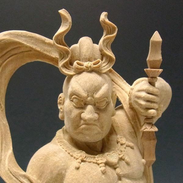 仁王像 金剛力士像 高さ31cm 楠製 木彫り 仏像 : 仏像と縁起物の専門店