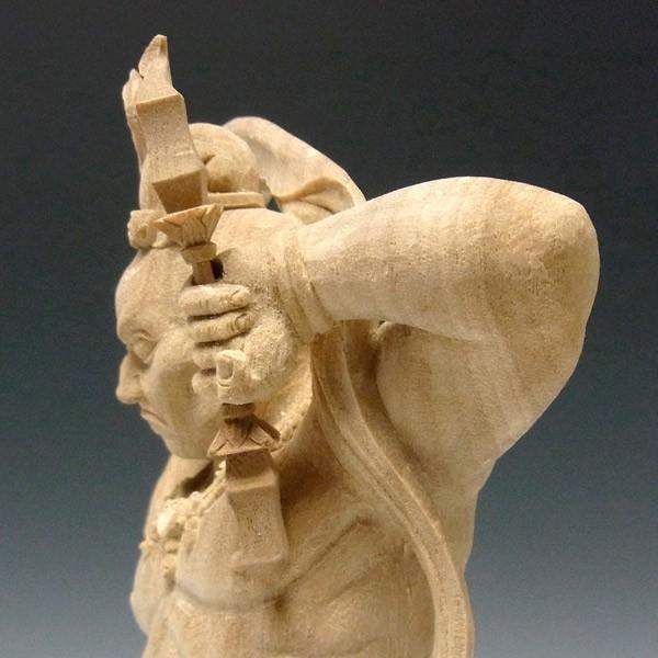 仁王像 金剛力士像 高さ31cm 楠製 木彫り 仏像 : 仏像と縁起物の専門店