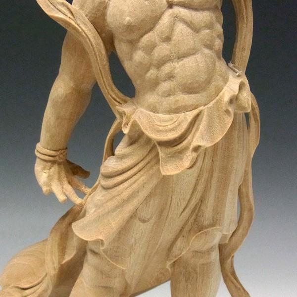 仁王像 金剛力士像 高さ31cm 楠製 木彫り 仏像 : 仏像と縁起物の 仁王像 金剛力士像 高さ31cm 楠製 木彫り 仏像 : 仏像と縁起物の