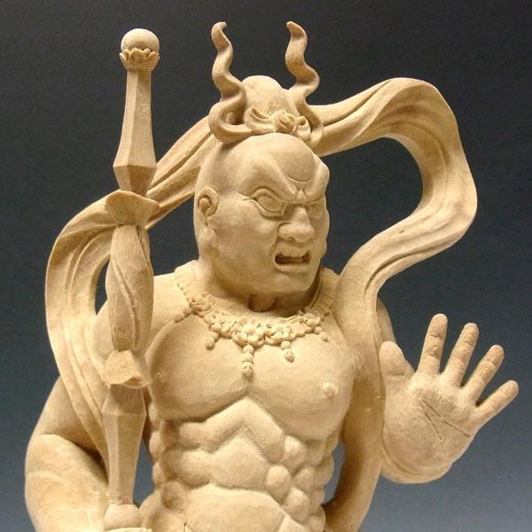 仁王像 金剛力士像 高さ31cm 楠製 木彫り 仏像 : 仏像と縁起物の専門店