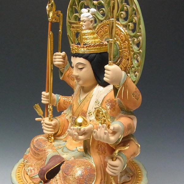 八臂弁財天 八臂弁才天 高さ60cm 楠製 木彫り 仏像 :ELA-16:仏像と縁起物の専門店 龍祥本舗 - 通販 - Yahoo!ショッピング