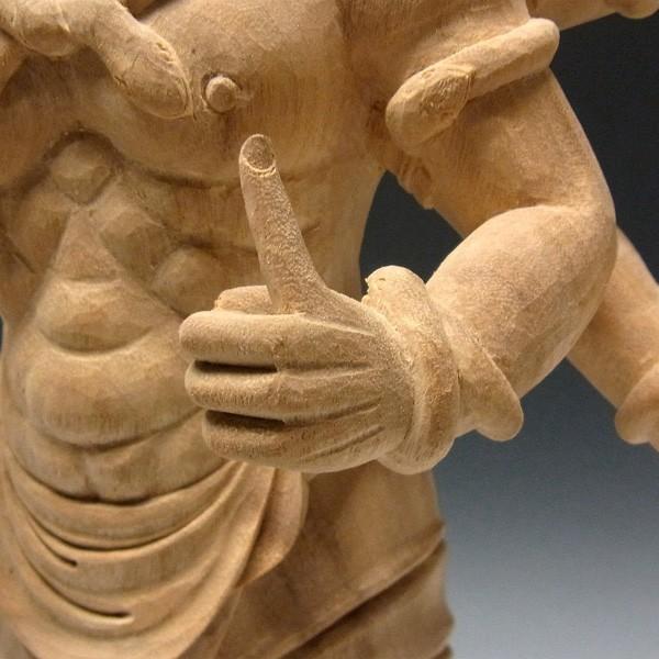 大元帥明王 立像 高さ60cm 楠製 木彫り 仏像 : 仏像と縁起物の専門店