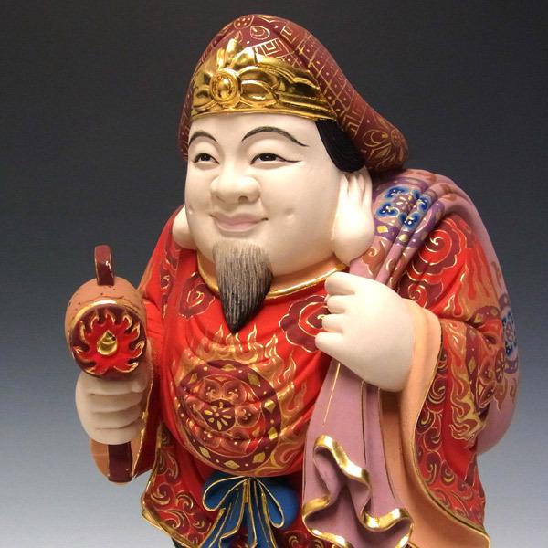【仏師系 隆厳大黒天 木彫 約14㎝ 幕末明治頃】仏像民間信仰郷土玩具民藝古美術 仏師系 上等大黒天 木彫 約14㎝ 幕末明治頃】仏像民間信仰郷土玩具民藝