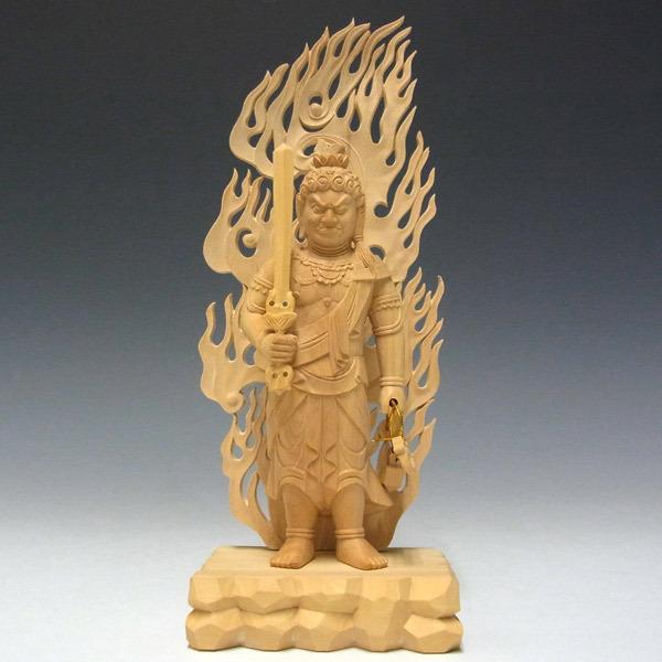不動明王 木像 Amazon.co.jp: 極小仏 不動明王 11.5cm（木製：ツゲ 金泥仕上