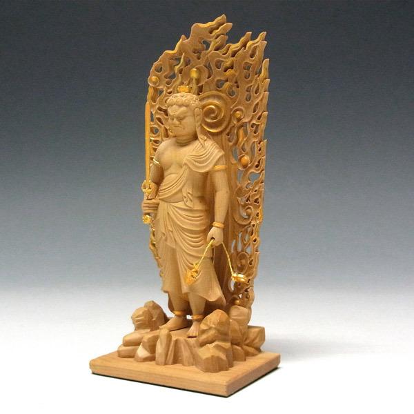 税込】 kimu^^、BA260 木彫 一刀彫 布袋立像 東洋彫刻 仏教美術 置物