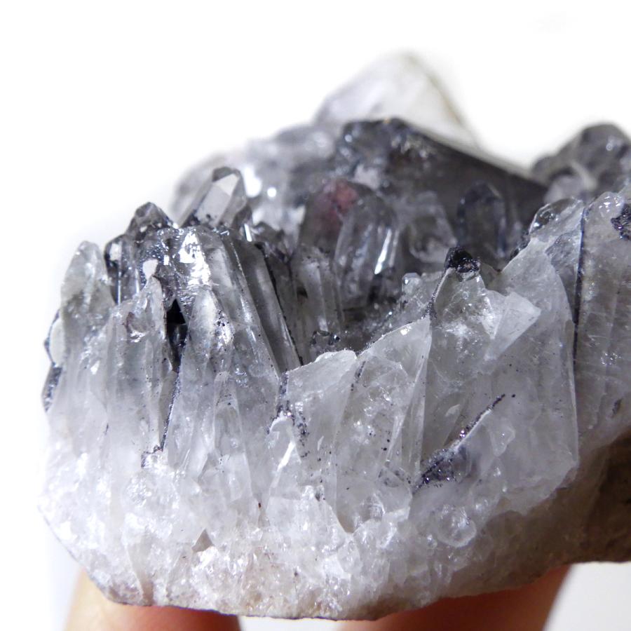 サチャロカ水晶 クラスター サチャロカクォーツ 鉱物 南インド産