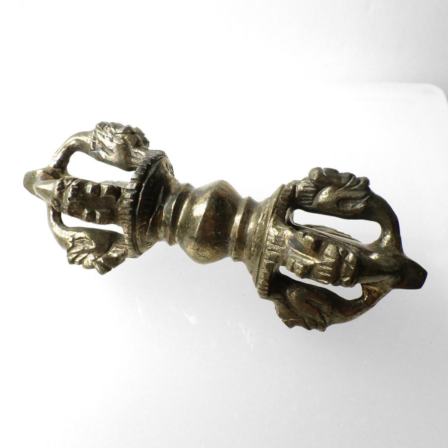 黄銅 五鈷杵 92mm 金剛杵 バジュラ 置物 銅器 : 仏像と縁起物の専門店