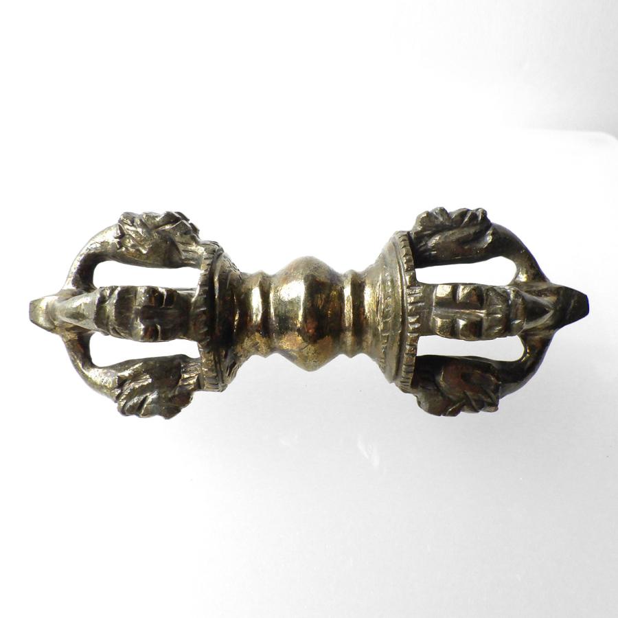 黄銅 五鈷杵 92mm 金剛杵 バジュラ 置物 銅器 : 仏像と縁起物の専門店