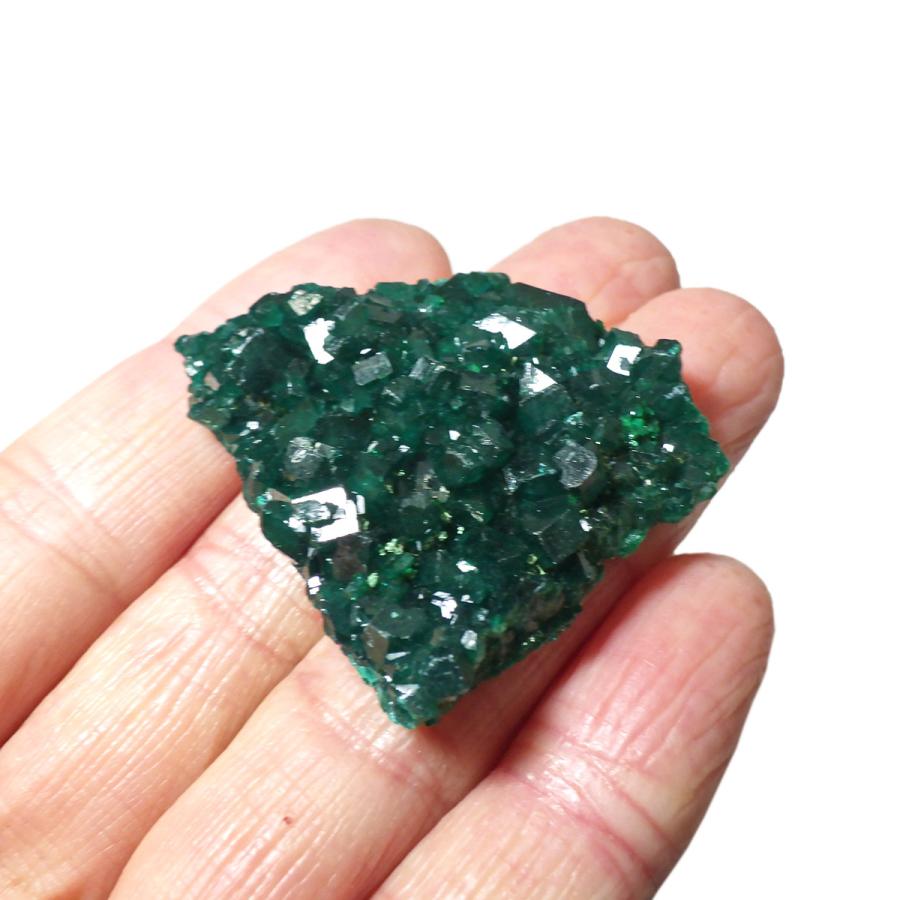 ダイオプテーズ 原石 コンゴ産 天然石 パワーストーン 鉱物 結晶