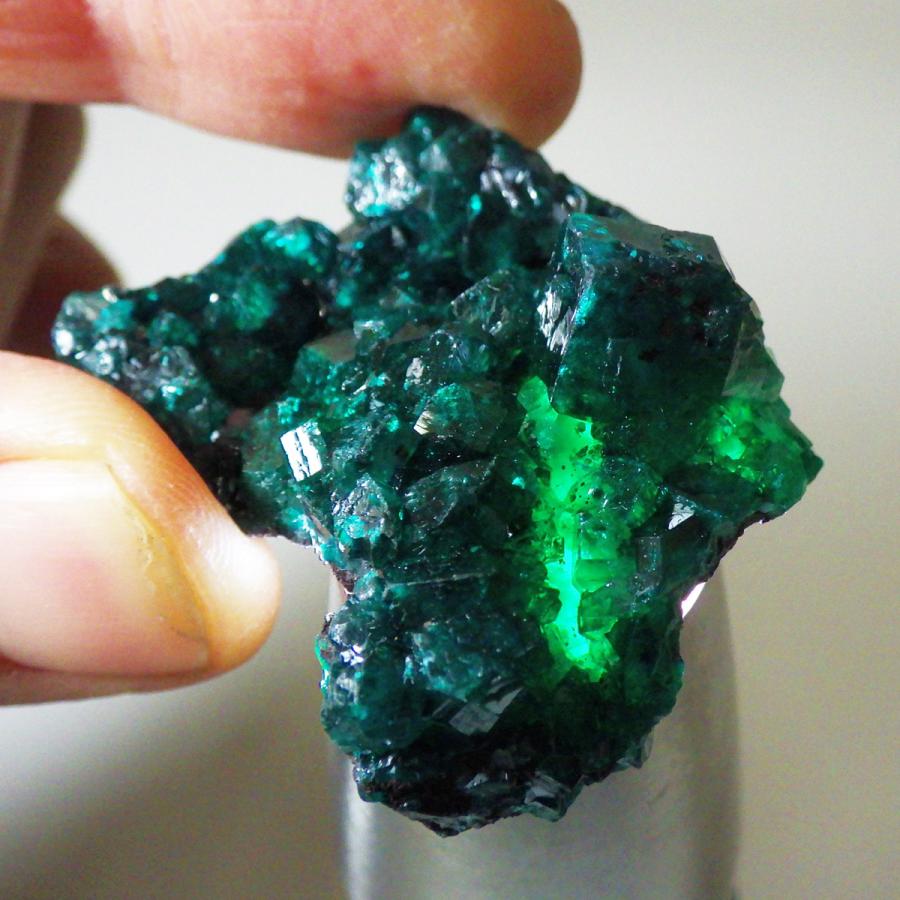 ダイオプテーズ 原石 コンゴ産 天然石 パワーストーン 鉱物 結晶