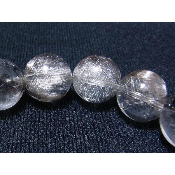 プラチナルチルクォーツ 11.5mm ブレスレット 天然石 パワーストーン