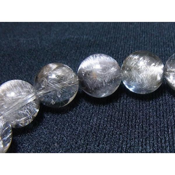 プラチナルチルクォーツ 11.5mm ブレスレット 天然石 パワーストーン