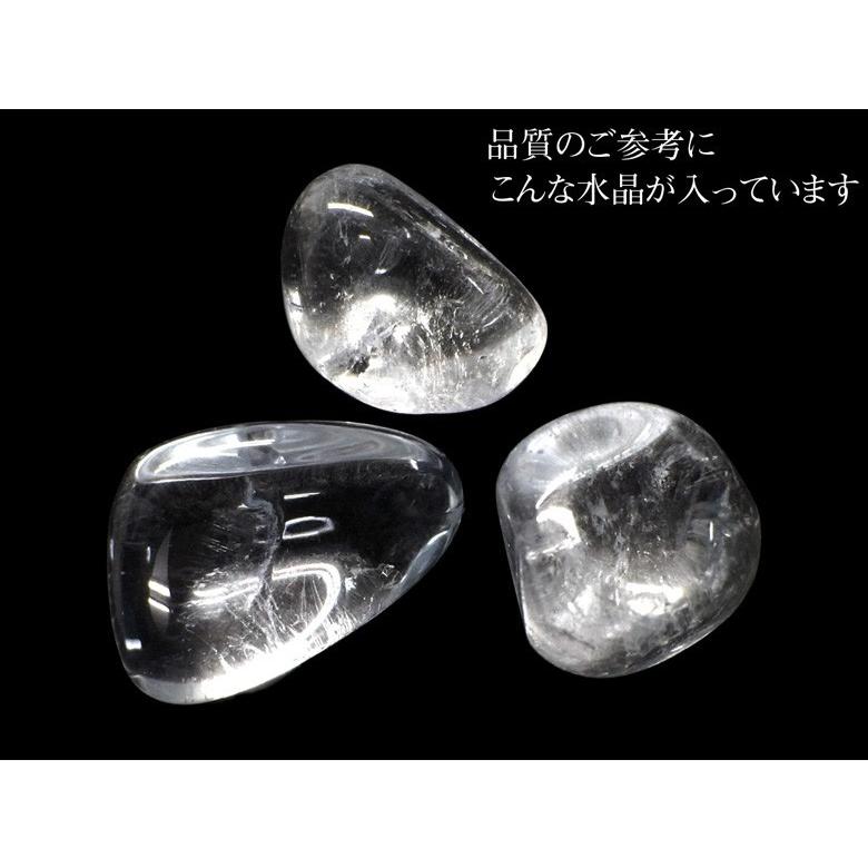 ★特選一連★超透明☆細長【超透明☆天然水晶♢ポリッシュタンブル連】❤️ ☆特選一連☆超透明☆細長【超透明☆天然水晶♢ポリッシュ