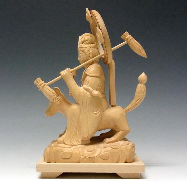 希少✨稲荷大明神　木彫り　立像　神像　仏像　骨董品　アンティーク 14206_4.jpg