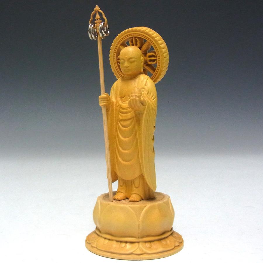 地蔵菩薩立像　　室町期　錫杖仏像　宝珠　仏像 地蔵菩薩立像 室町期 錫杖仏像 宝珠 仏像 63 - メルカリ