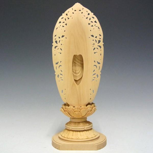 聖観音菩薩 立像 高さ22cm 柘植製 木彫り 仏像 : 仏像と縁起物の専門店