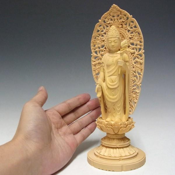 木製 仏像 観音菩薩像 精巧な彫刻 台座付き 高さ30cm Amazon｜[華能] 観音菩薩坐像 高級天然ツゲ木彫り 木製仏像 仏教美術品