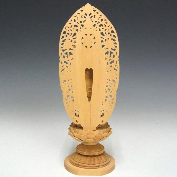 聖観音菩薩 立像 高さ21cm 柘植製 木彫り 仏像 : 仏像と縁起物の専門店