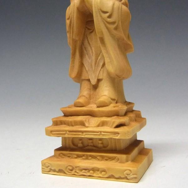 鬼子母神 高さ9cm 柘植製 木彫り 仏像 小極小仏 : 仏像と縁起物の専門