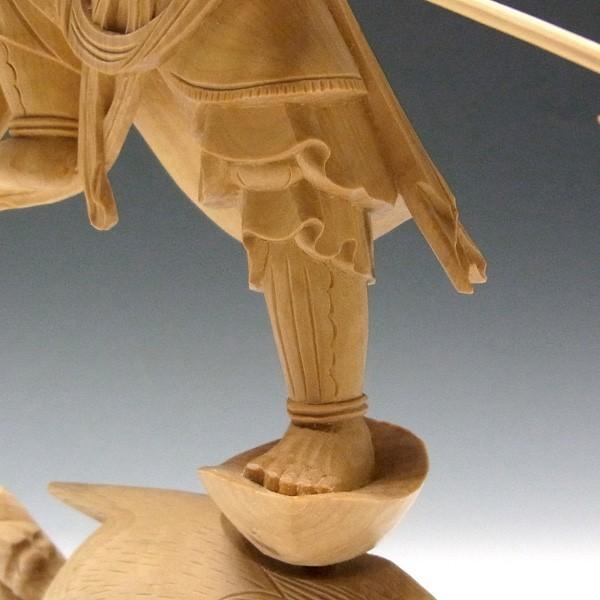 摩利支天 高さ28cm 柘植製 木彫り 仏像 : 仏像と縁起物の専門店 摩利支天 高さ28cm 柘植製 木彫り 仏像 : 仏像と縁起物の専門店