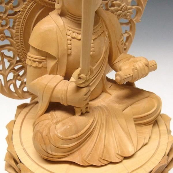 【セール・新品】 普賢菩薩　文殊菩薩　柘植　総高さ約21.5㎝　仏像 セール延長・新品】 普賢菩薩 文殊菩薩 柘植 総高さ約21.5㎝ 仏像