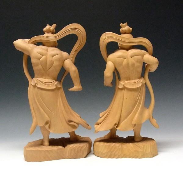仁王像 金剛力士像 高さ31cm 柘植製 木彫り 仏像 : 仏像と縁起物 仁王像 金剛力士像 高さ31cm 柘植製 木彫り 仏像 : 仏像と縁起物