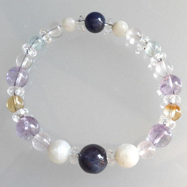 アイオライト ラベンダーアメジスト アクアマリン シトリン オリジナル