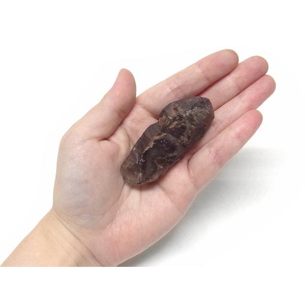 レピドクロサイトインクォーツ 原石 ポイント 水晶 鉱物 インド産