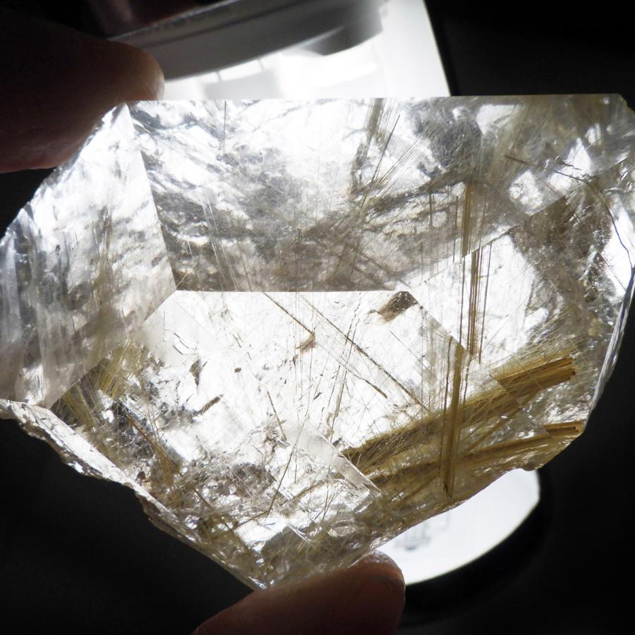 ルチルクォーツ ポイント 原石 ブラジル産 天然石 パワーストーン 綺麗